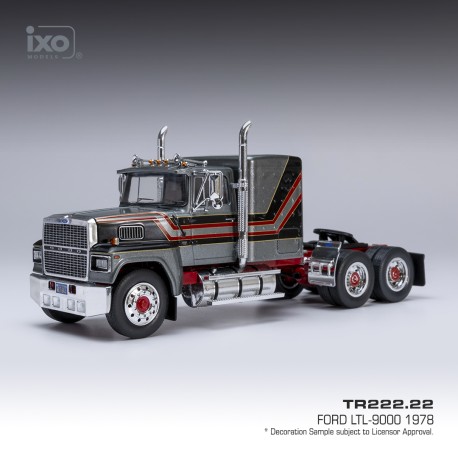Ford LTL 9000 1978 Dark Grey Red IXO TR222