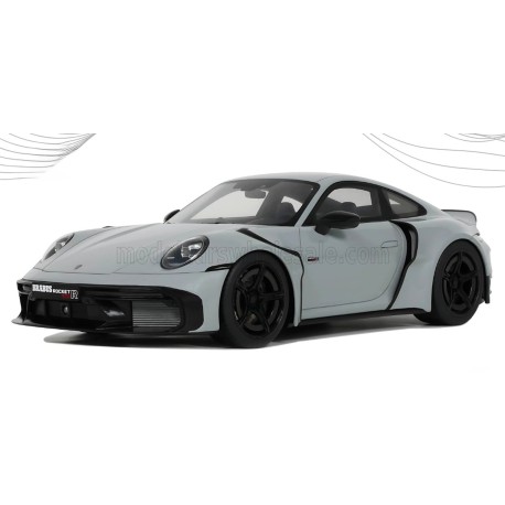 Porsche 911 992 Coupe Brabus 900 Rocket-R 2023 Nardo Grey GT Spirit GT930