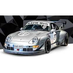 Porsche 911 993 RWB Liberty Walk n27 Yuiitsu Muni 2024 Silver GT Spirit GT522