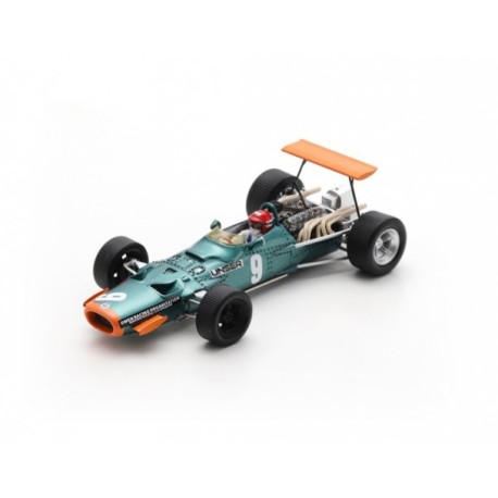 BRM P138 9 Bobby Unser F1 USA 1968 Spark S5704