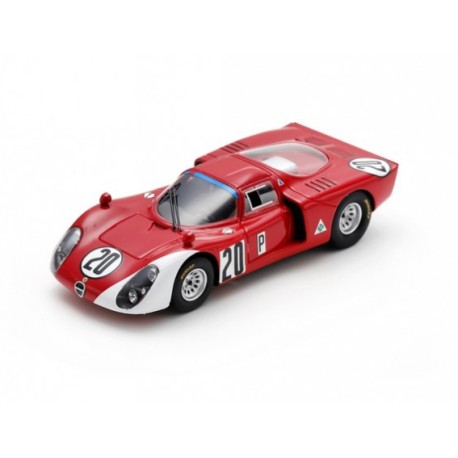 Alfa Romeo T33-2 20 5th 24 Heures de Daytona 1968 Spark US244