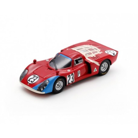 Alfa Romeo T33-2 23 6th 24 Heures de Daytona 1968 Spark US378