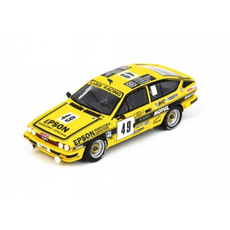 Alfa Romeo GTV 6 49 24 Heures de Spa Francorchamps 1984 Spark SB420