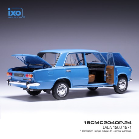 Lada 1200 1971 Blue IXO 18CMC204OP