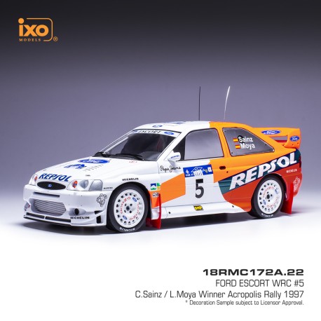 Ford Escort WRC 5 WRC Rallye de l'Acropole 1997 Sainz - Moya IXO 18RMC172A