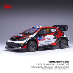 Toyota Yaris Rally1 Hybrid 69 Rallye de Finlande 2024 K. Rovanpera - J. Halttunen IXO 18RMC218