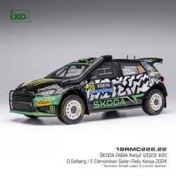 Skoda Fabia Rally2 22 Rallye Safari du Kenya 2024 O.Solberg - E.Edmondson IXO 18RMC222