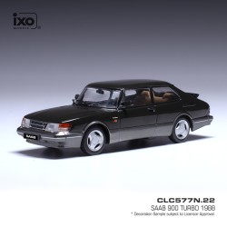 Saab 900 Turbo 1988 Black IXO CLC577N