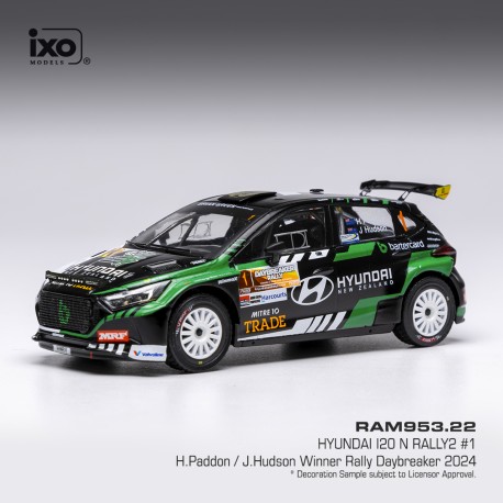Hyundai I20 N Rally2 2 Rallye Daybreaker 2024 H.Paddon - J.Hudson IXO RAM953