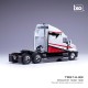 Kenworth T2000 1998 White Red IXO TR214