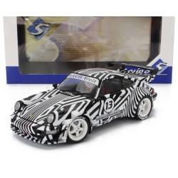 Porsche 911 964 RWB n13 Body Kit The Zebra 1994 White Black Solido S1807513