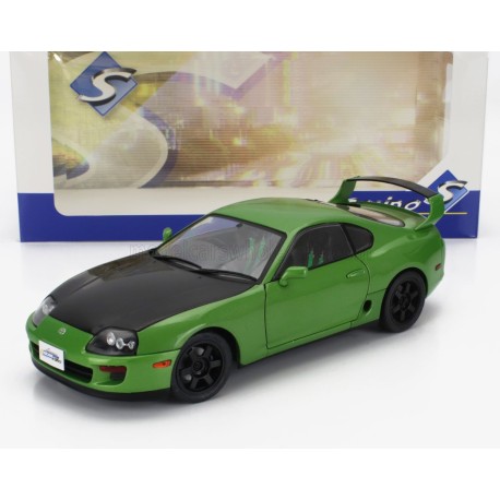 Toyota Supra MKIV A80 Coupe 1993 Green Black Solido S1807608