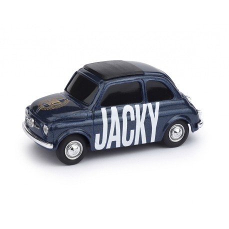 Fiat 500 Brums 80 Years Jacky Ickx 1965 2025 Blue Brumm BR070