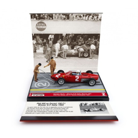 Ferrari 156 2 Phil Hill F1 Winner Italie 1961 Brumm S25/01
