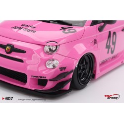 Fiat Abarth 595 LB-Works X Abas Works 2024 Pink Truescale TS0607
