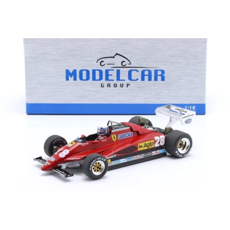 Ferrari&nbsp;126C2 28 Didier Pironi F1 Monaco 1982 MCG MCG18628F