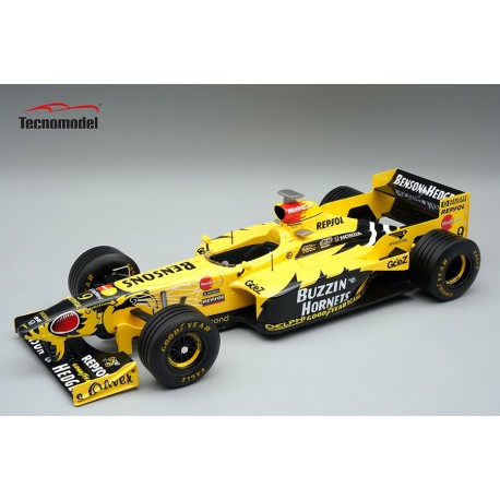 Jordan 198 Mugen Honda MF301HC 9 Damon Hill F1 Grande-Bretagne 1998 Tecnomodel TM18-384B