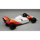 McLaren MP4/1C with rain tyres 8 Niki Lauda F1 Monaco 1983 Tecnomodel TM18-385C