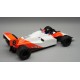 McLaren MP4/1C with driver 8 Niki Lauda F1 USA Ouest Long Beach 1983 Tecnomodel TMD18-402B