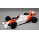 McLaren MP4/1C with driver and rain tyres 8 Niki Lauda F1 Monaco 1983 Tecnomodel TMD18-402C