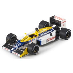 Williams Honda FW11B Honda with driver 6 Nelson Piquet F1 Winner Allemagne 1987 GP Replicas GP12-35AWD