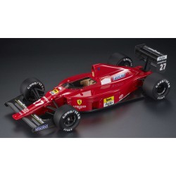 Ferrari 640 F1-89 with driver 27 Nigel Mansell F1 2nd France 1989 GP Replicas GP187CWD