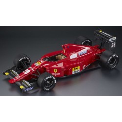 Ferrari 640 F1-89 with driver 28 Gerard Berger F1 2nd Italie Monza 1989 GP Replicas GP187DWD