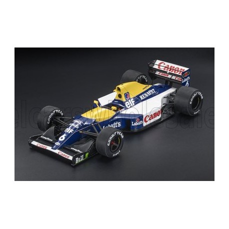 Williams Renault FW14B 6 Riccardo Patrese F1 2nd Grande-Bretagne 1992 GP Replicas GP43-016D