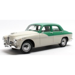 Alfa Romeo 1900 Super Berlina 1958 White Green Cult Models CML162-3