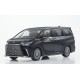 Lexus LM 500H Minibus RHD 2024 Black met Kyosho 03924BK