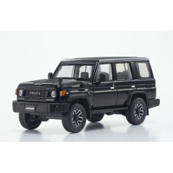 Toyota Land Cruiser 70 2024 Black Kyosho 03928BK