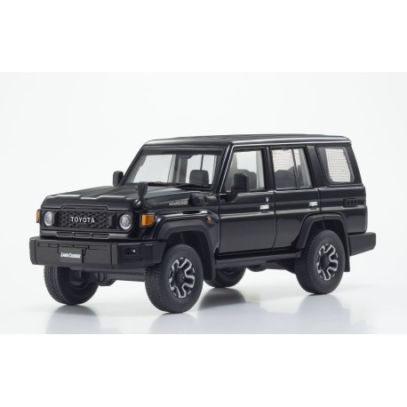 Toyota Land Cruiser 70 2024 Black Kyosho 03928BK