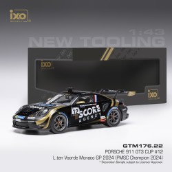 Porsche 911 992 GT3 Cup 12 Porsche Cup Monaco Larry ten Voorde 2024 IXO GTM176