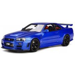 Nissan&nbsp;Skyline&nbsp;GT-R&nbsp;R34&nbsp;Z-Tune 1998 Blue Solido S4318202
