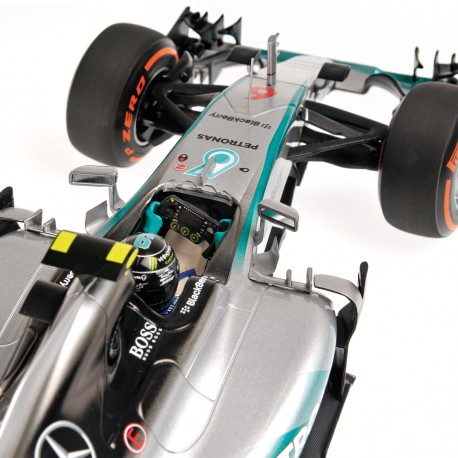 Mercedes W06 Hybrid F1 Japon 2015 Nico Rosberg Minichamps 110150206