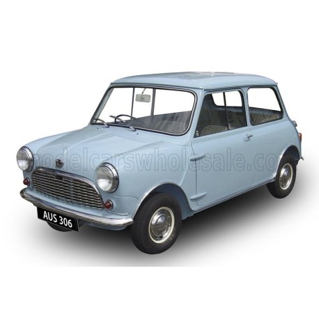 Austin Seven Super De Luxe 1960 Light Blue Sunstar SUN5306
