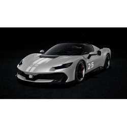 Ferrari 296 Speciale A Grigio Squalo with livery Looksmart LS565D