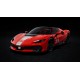 Ferrari 296 Speciale A Rosso Corsa with livery Looksmart LS565E