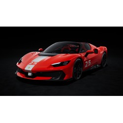 Ferrari 296 Speciale A Rosso Corsa with livery Looksmart LS565E