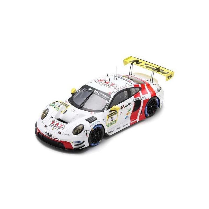 Modèle Réduit Porsche 911 Gt3 R  992  No.24 Lionspeed Gp 9th 24h Nurburgring 2024 A Au P Niederhauser P Kolb I Dontje