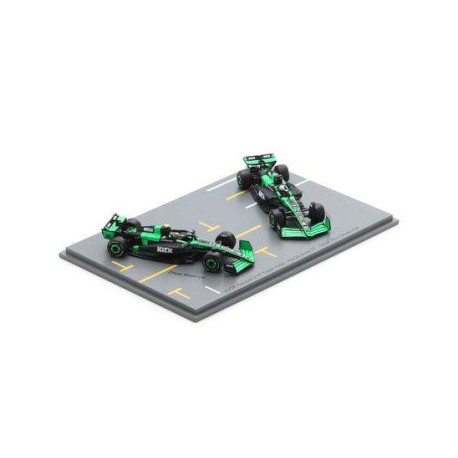 Sauber Ferrari C44 n24 n77 Bottas Zhou F1 Abu Dhabi 2024 Spark SY417