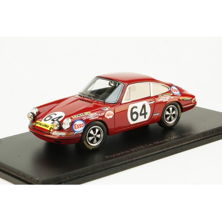 Porsche 911S 64 24 Heures du Mans 1970 Spark S4412
