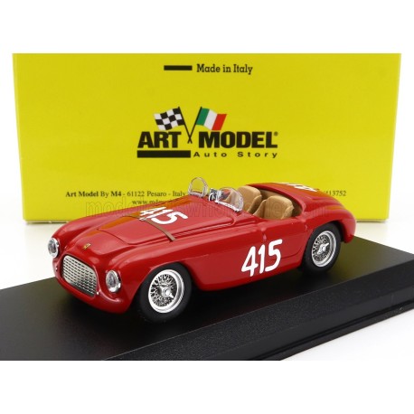 Ferrari&nbsp;166MM Spider Barchetta 415 Giro di Sicilia 1951 Paolo Marzotto - Marino Marini Art Model ART455