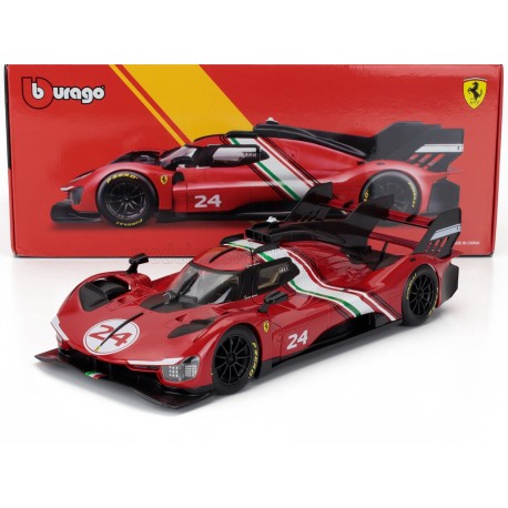 Ferrari 499P 3.0L Turbo V6 Modificata 24 2024 Bburago BU16302
