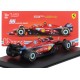 Ferrari SF-24 - with Driver and Showcase 55 Carlos Sainz Jr F1 5th Miami 2024 Bburago BU36843-SAI-MIAMI