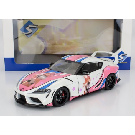 Toyota Supra GR Itasha 2024 White Pink Solido S1809008