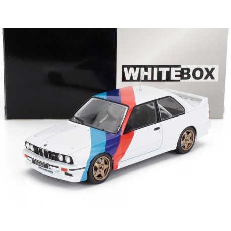BMW M3 E30 1989 White Decorated Whitebox WB124244