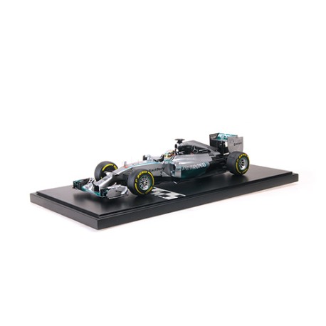 Mercedes AMG F1 W05 Hybrid 44 Lewis Hamilton F1 World Champion 2014 Minichamps 127140444