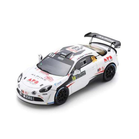 Alpine A110 RGT 59 2ème RGT Rallye Monte Carlo 2024 Royère - Grenier Spark S6857