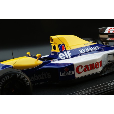 Williams FW14B Renault 5 Nigel Mansell F1 Pole Position Winner Angleterre 1992 GP Replicas GP12-28A